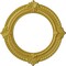 Ekena Millwork Benson Ceiling Medallion (Fits Canopies up to 8"), Hand-Painted Rich Gold, 13 1/8"OD x 8"ID x 5/8"P CM13BNRGS - alternate 1